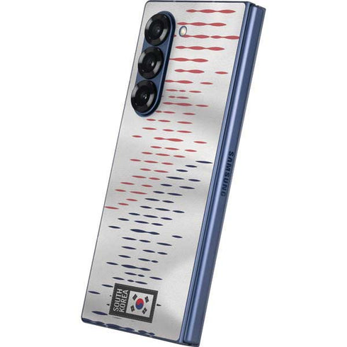 South Korea Soccer Flag Galaxy Z Fold6 Skin